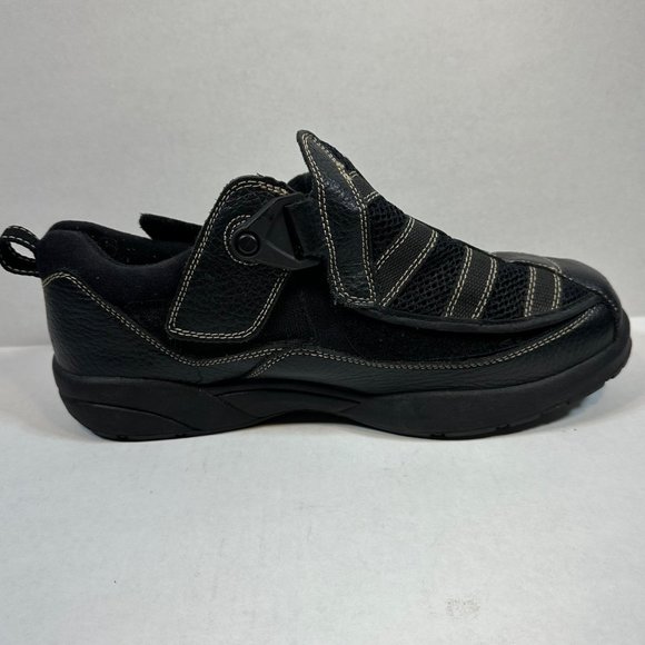 Dr Comfort Edward X Depth 10.5 W Black Leather 9610 Diabetic Velvet Lining - Picture 3 of 7